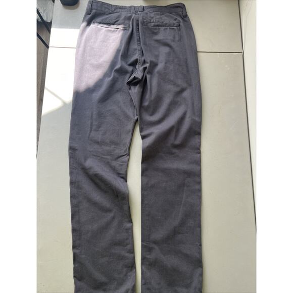 Lucky Brand 410 Athletic Fit Pants Mens 31x32 Khaki Chino Stretch Straight-Leg - Picture 5 of 10